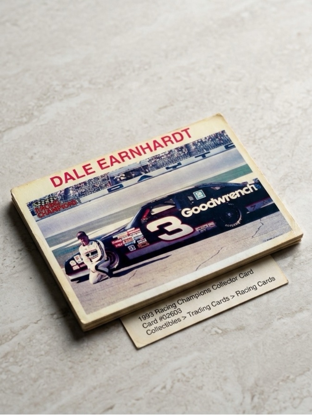 1993 Racing Champions Dale Earnhardt Collector Card NASCAR